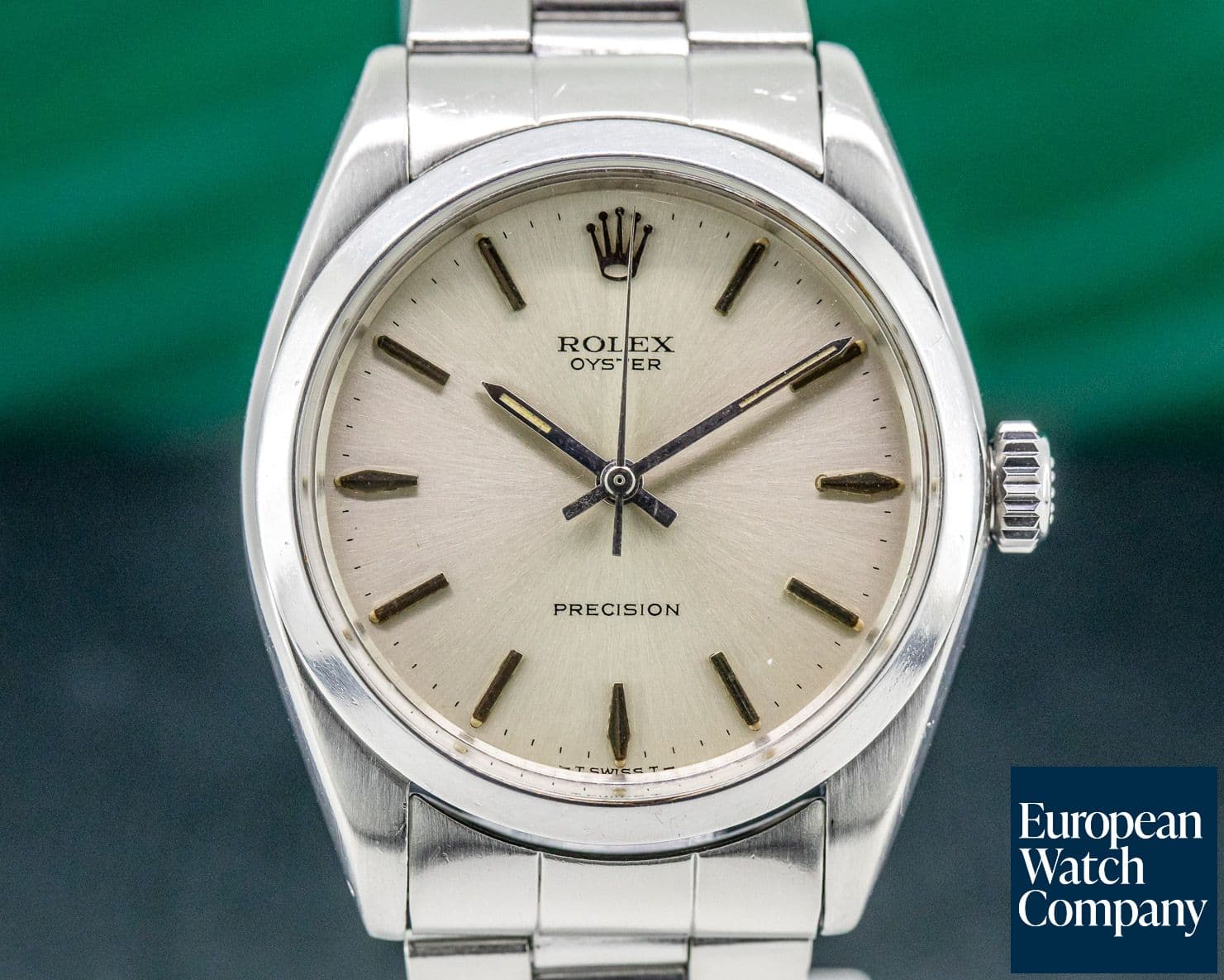 Image of Rolex Precision Silver Dial Circa 1979 SS / SS