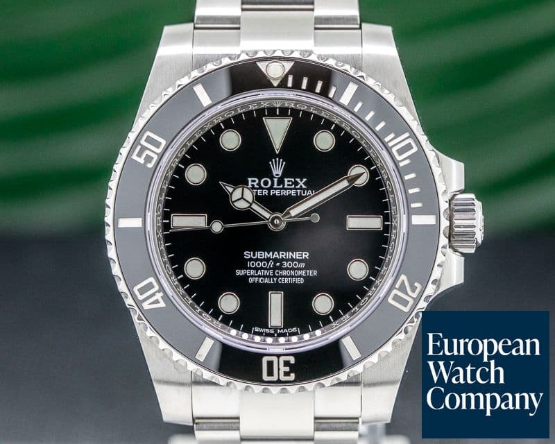 Image of Rolex Submariner No Date Ceramic Bezel SS