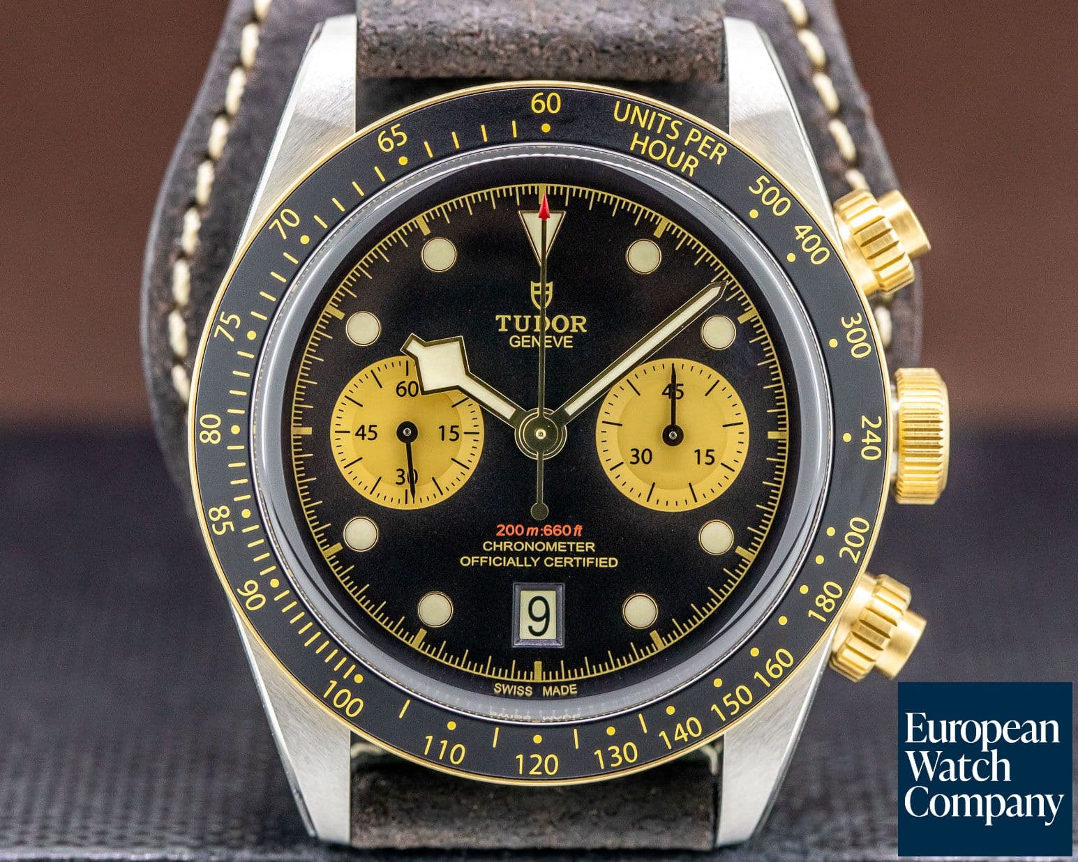 Image of Tudor Black Bay Chronograph Steel & Gold UNWORN