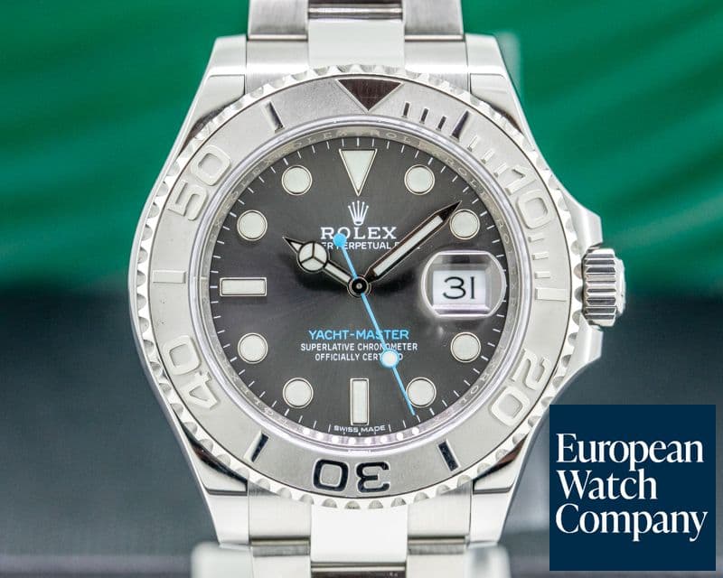 Image of Rolex Yacht Master SS Rhodium Dial / Platinum Bezel