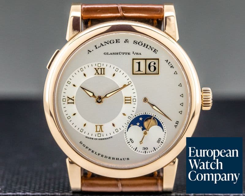 Image of A. Lange and Sohne Lange 1 Moon 18K Rose Gold