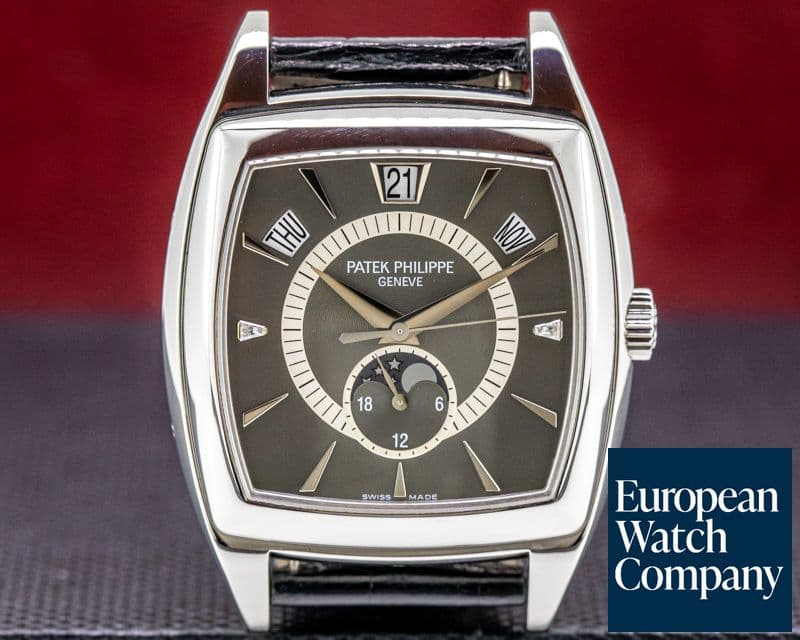 Image of Patek Philippe Gondolo Calendario 5135 Grey Dial Platinum 