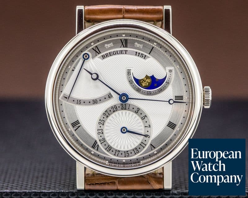 Image of Breguet Classique Power Reserve Moon 18K White Gold 
