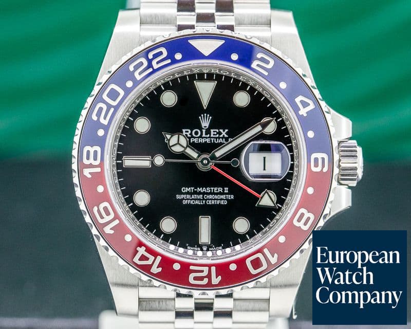 Image of Rolex GMT Master II Ceramic "Pepsi" SS / Jubilee 
