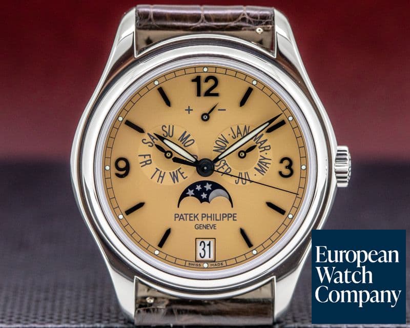 Image of Patek Philippe Advanced Research Annual Calendar Platinum Salmon Dial Limited
