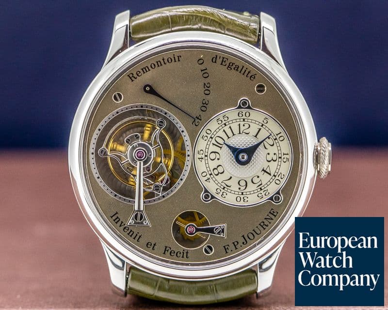 Image of F. P. Journe Tourbillon Souverain Platinum BRASS MOVEMENT 38MM COMPLETE