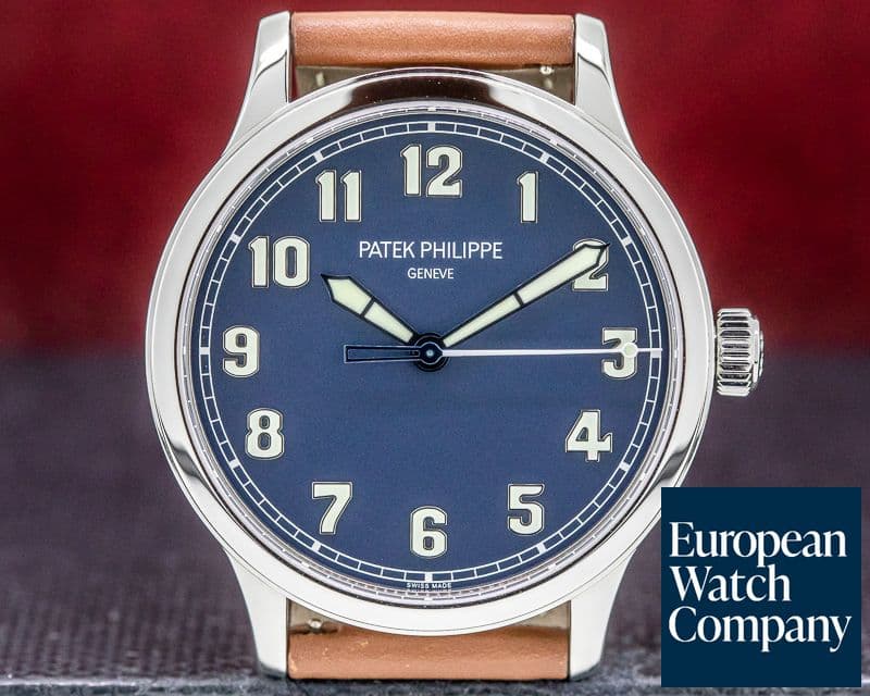 Image of Patek Philippe Pilot Calatrava Steel "New York" Limited Edition UNWORN