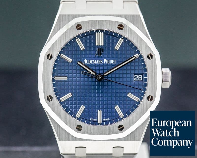 Image of Audemars Piguet Royal Oak Blue Dial 15500ST UNWORN