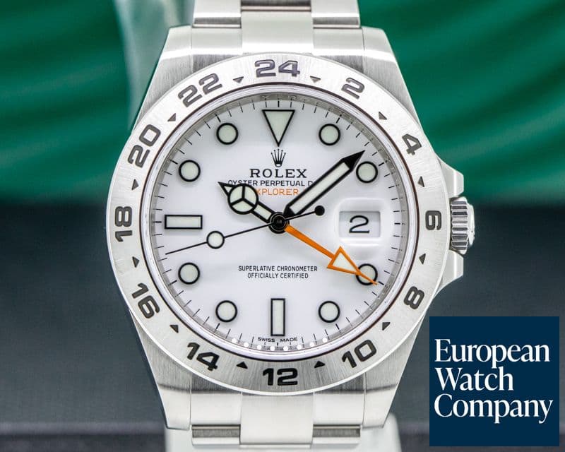 Image of Rolex Explorer II White Dial SS / SS 