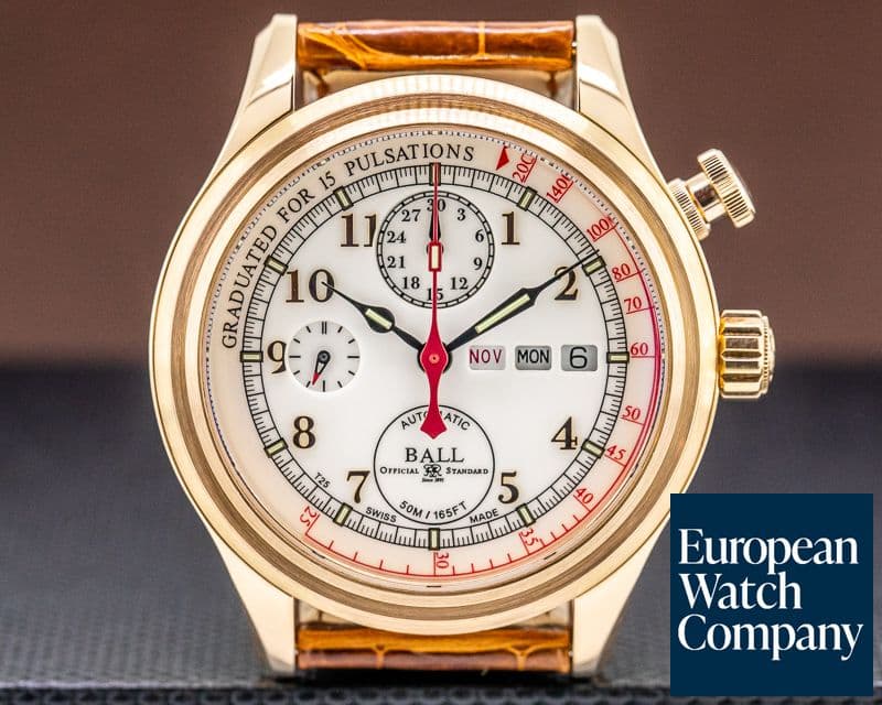 Image of Ball Doctor's Chronograph Rose Gold Annual Calendar