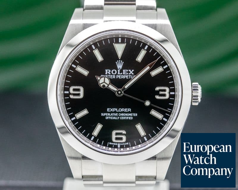 Image of Rolex Explorer I Black Dial 39MM 2019