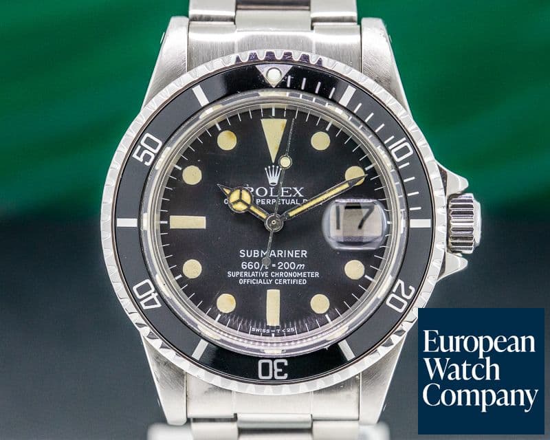 Image of Rolex Submariner 1680 SS Circa 1978 GREAT PATINA
