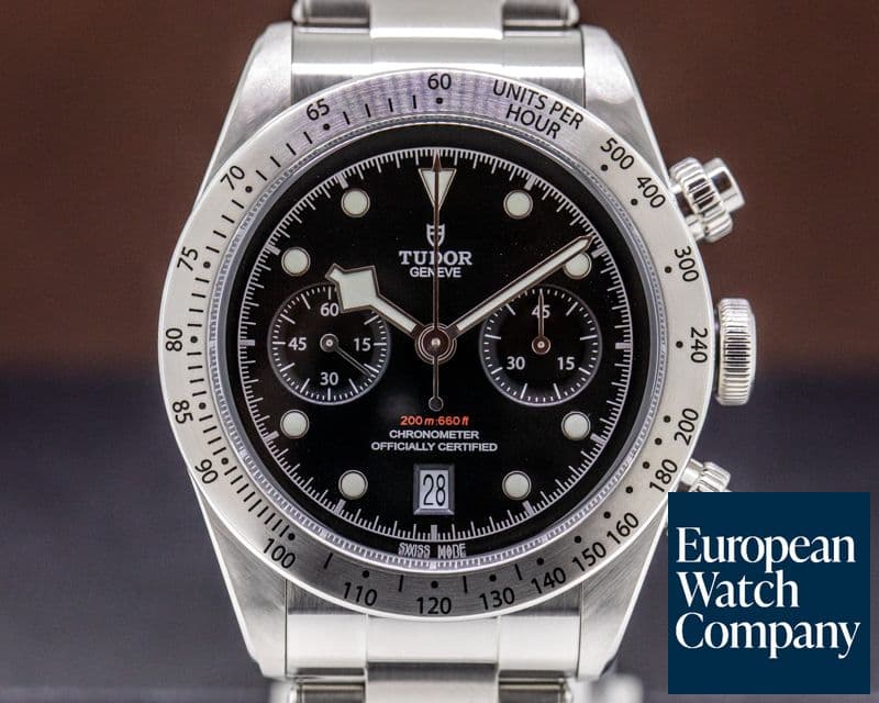 Image of Tudor Tudor Heritage Black Bay Chronograph