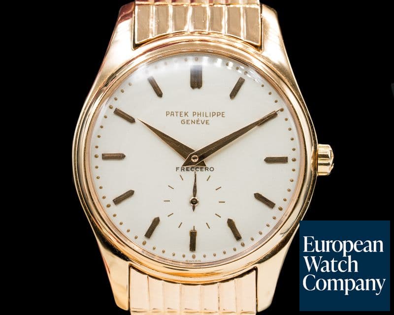 Image of Patek Philippe Calatrava 2526 'First Series' Rose Gold Freccero Signed / Bracelet WOW