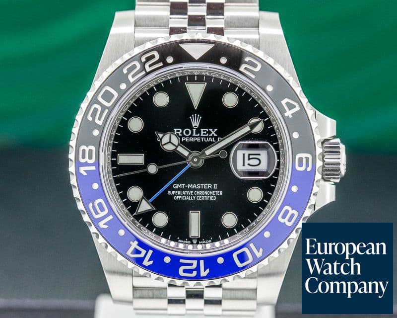 Image of Rolex GMT Master II Ceramic "Batman" SS / Jubilee UNWORN