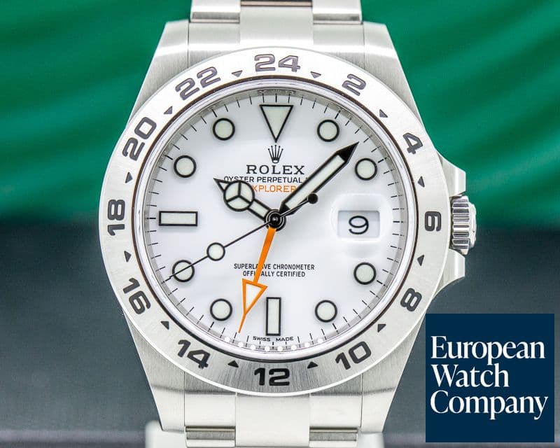 Image of Rolex Explorer II White Dial SS 2019