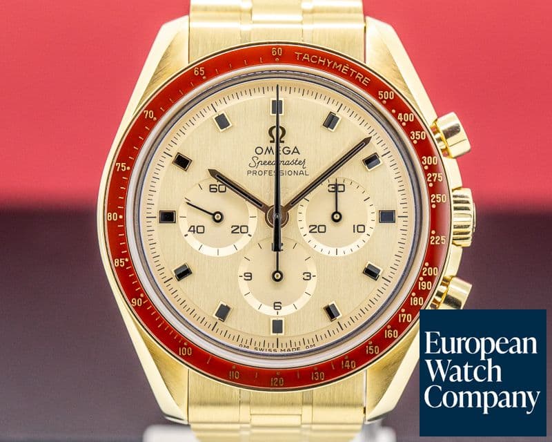 Image of Omega Apollo XI 50th Anniversary Speedmaster 18K YG UNWORN