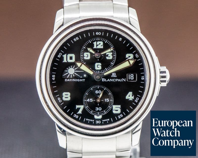 Image of Blancpain Timezone Military Dial SS