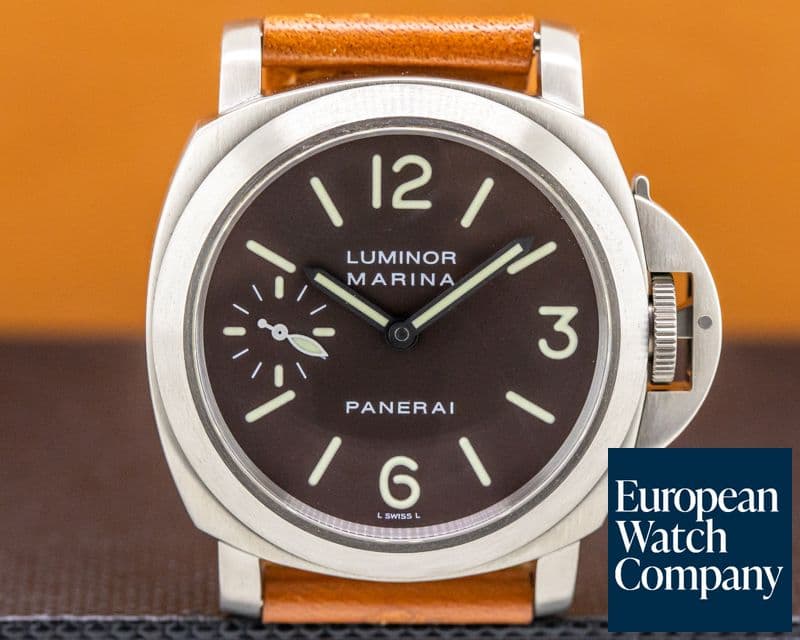 Image of Panerai Luminor Marina Black Dial Titanium 