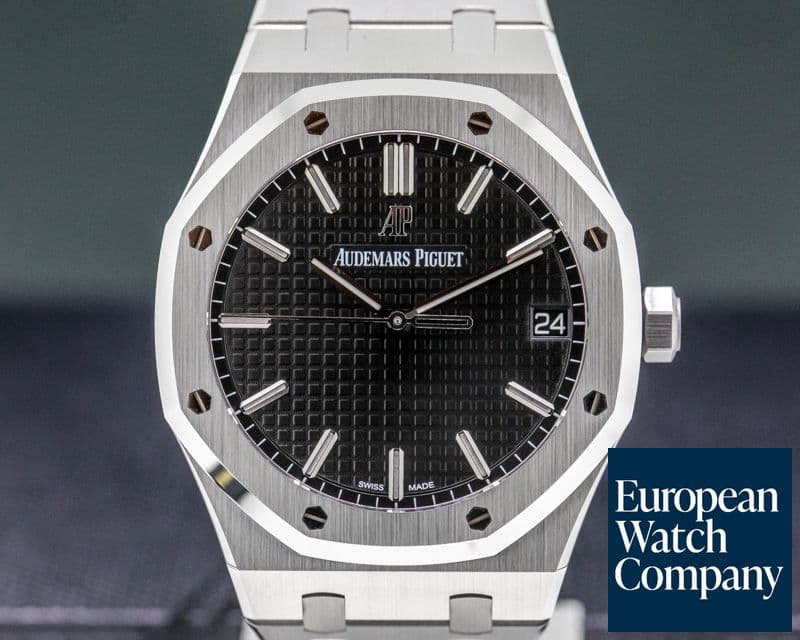Image of Audemars Piguet Royal Oak Black Dial 15500ST UNWORN