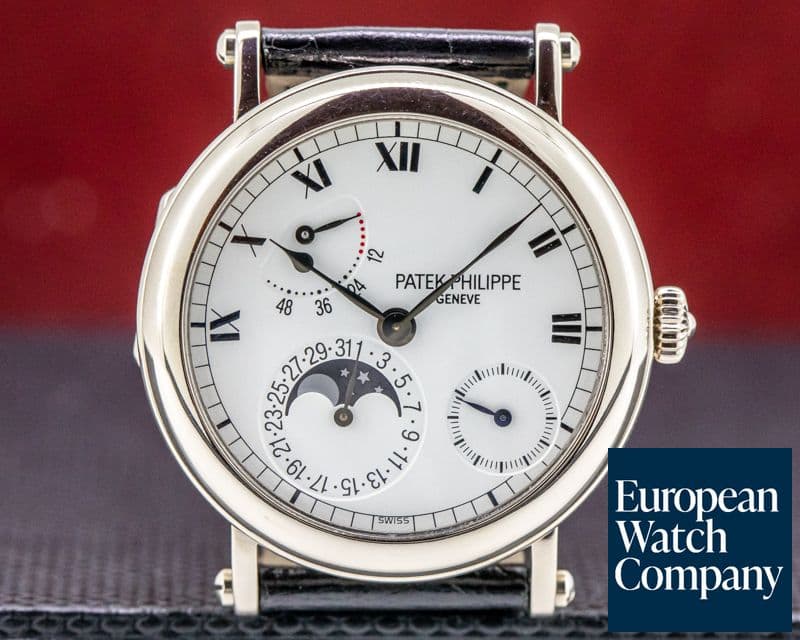 Image of Patek Philippe Power Reserve 5054 Moonphase 18K White Gold 