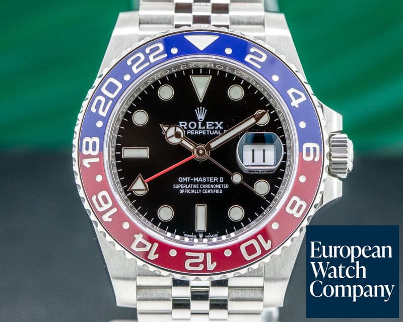 Image of Rolex GMT Master II Ceramic "Pepsi" SS / Jubilee 