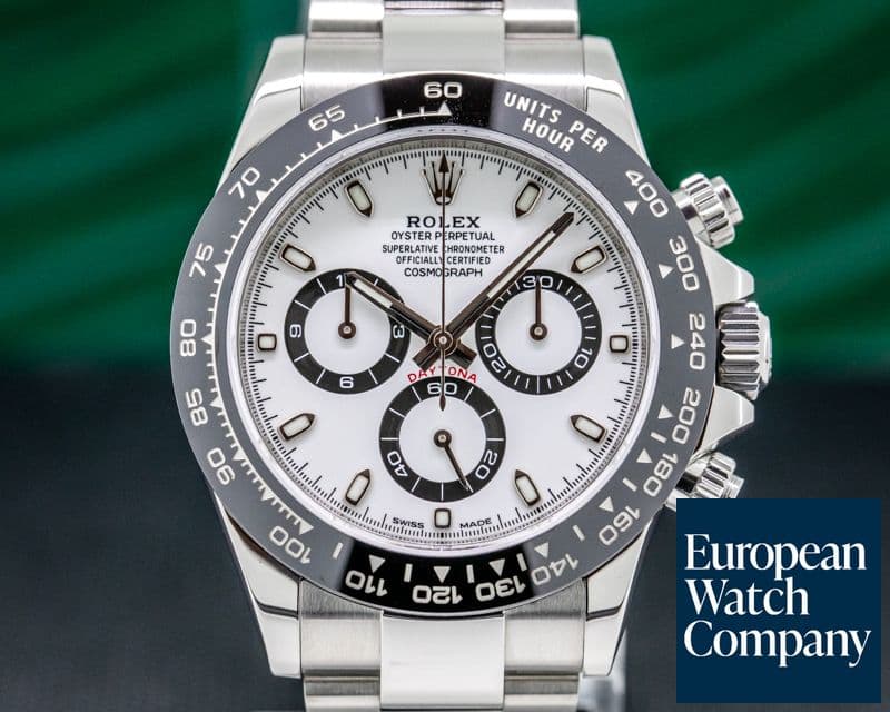 Image of Rolex Daytona Ceramic Bezel SS / White Dial 