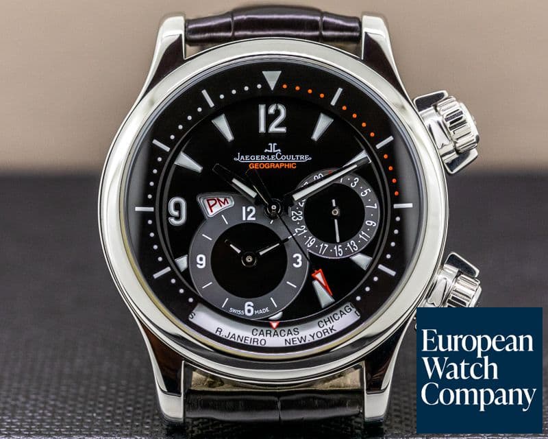 Image of Jaeger LeCoultre Master Compressor Geographic SS 
