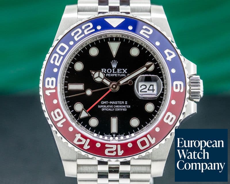 Image of Rolex GMT Master II Ceramic "Pepsi" SS / Jubilee UNWORN