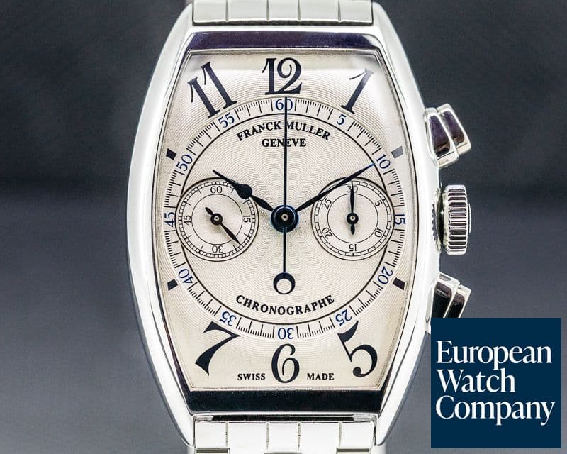 Image of Franck Muller Casablanca Chronograph Silver Dial SS 