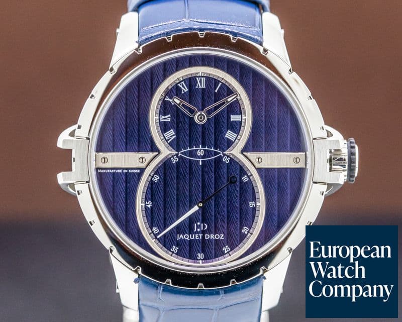 Image of Jaquet Droz Grande Seconde SW Steel Blue Dial UNWORN