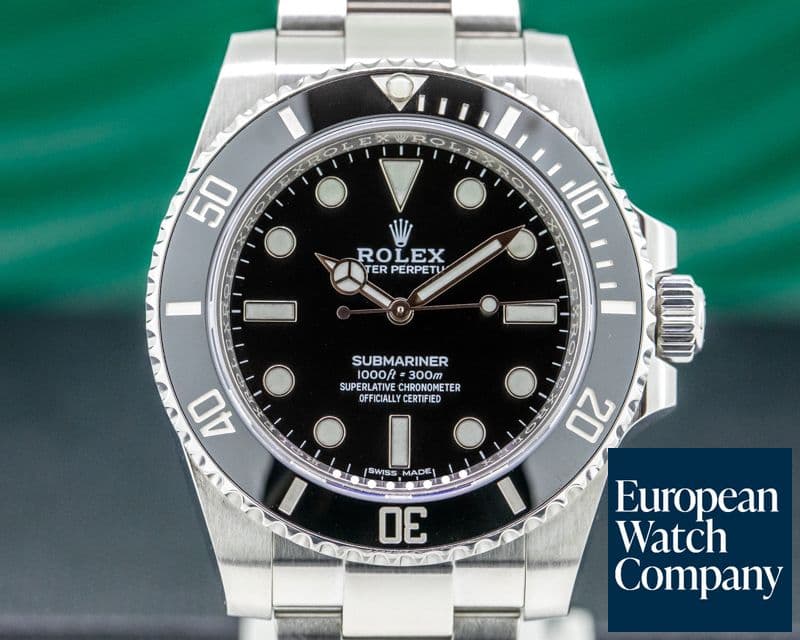 Image of Rolex Submariner No Date Ceramic Bezel SS