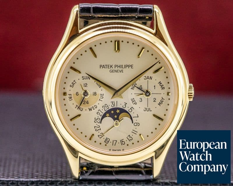 Image of Patek Philippe Perpetual Calendar 18K Yellow Gold JUST SERVICED 