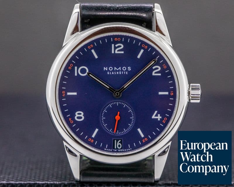 Image of Nomos Club Timeless Limited Edition Blue Dial