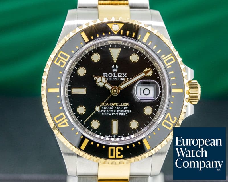 Image of Rolex Sea Dweller "Two-Tone" SS / 18k YG NEW MODEL