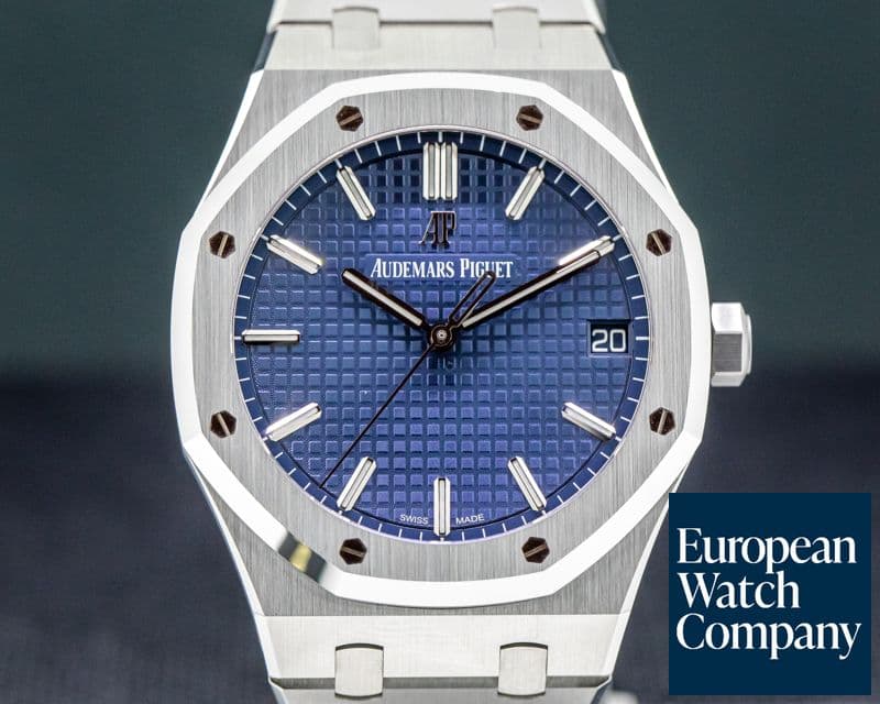 Image of Audemars Piguet Royal Oak Blue Dial 15500ST UNWORN