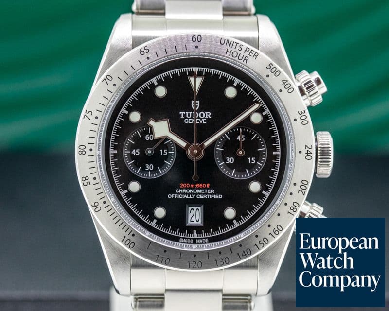 Image of Tudor Tudor Heritage Black Bay Chronograph