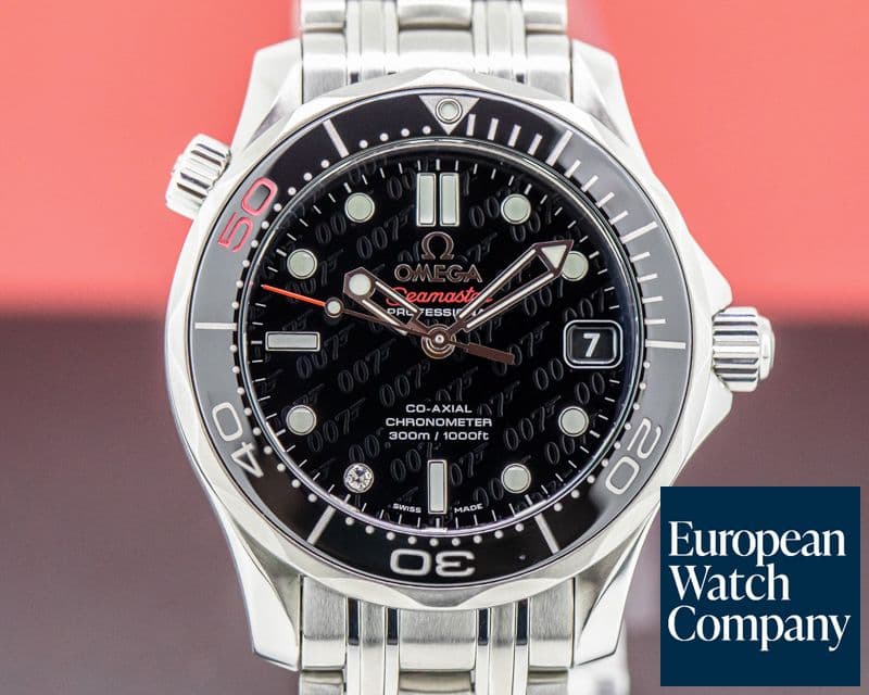 Image of Omega Seamaster Chronometer Pro Black James Bond Limited Edition