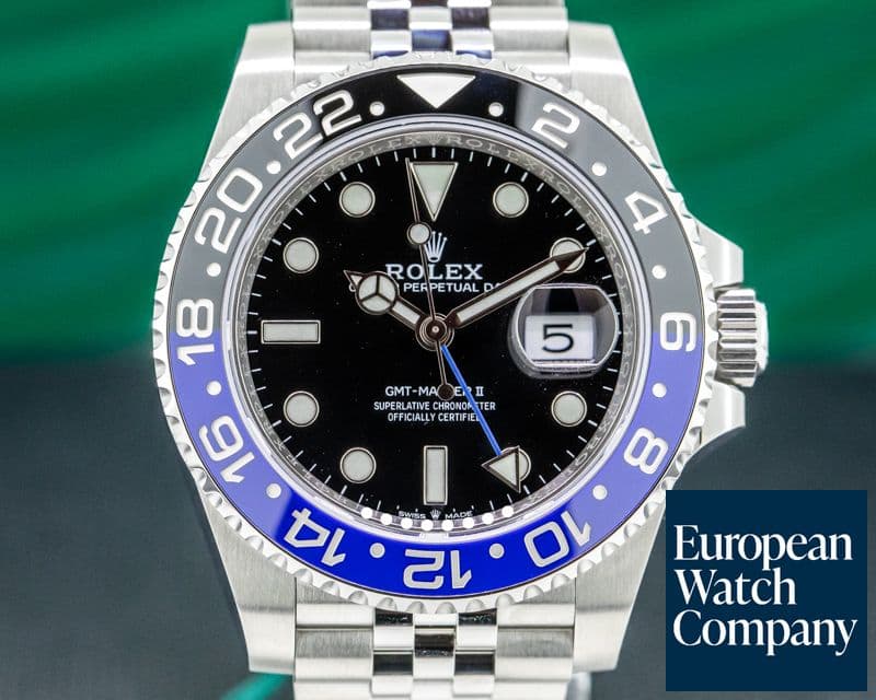 Image of Rolex GMT Master II Ceramic "Batman" SS / Jubilee UNWORN