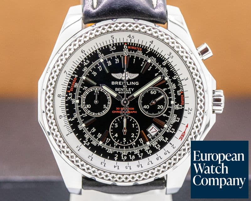Image of Breitling Bentley Motors T Speed Chonograph Black Dial SS