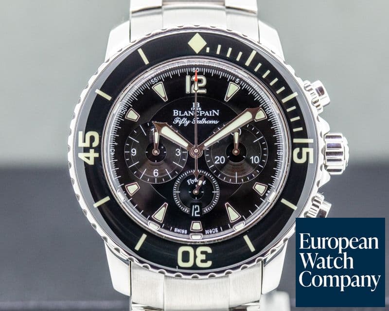 Image of Blancpain Fifty Fathoms Flyback Chronograph SS / SS 