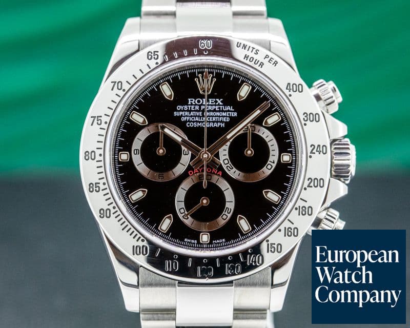 Image of Rolex Daytona Black Dial SS