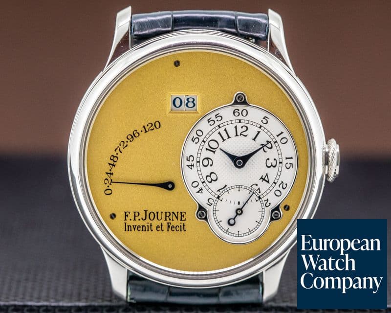 Image of F. P. Journe Octa Reserve De Marche Platinum BRASS MOVEMENT 38MM