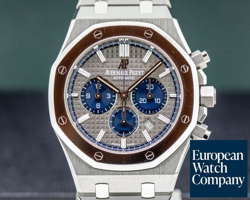 Image of Audemars Piguet Royal Oak Chronograph 20th Anniversary Limited Edition Titanium & Platin