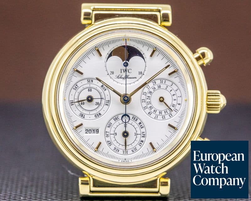 Image of IWC Da Vinci Perpetual Calendar Chronograph 18K Yellow Gold
