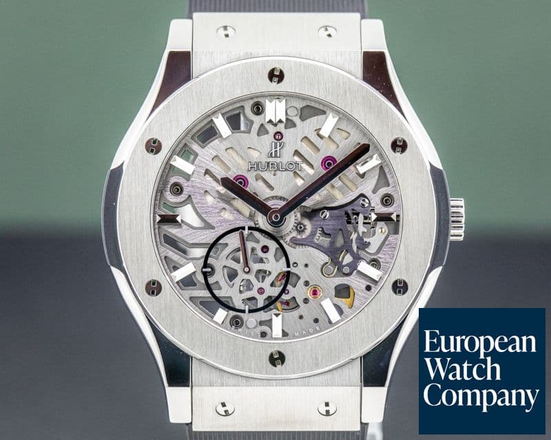 Image of Hublot Classic Fusion Ultra Thin Skeleton Titanium