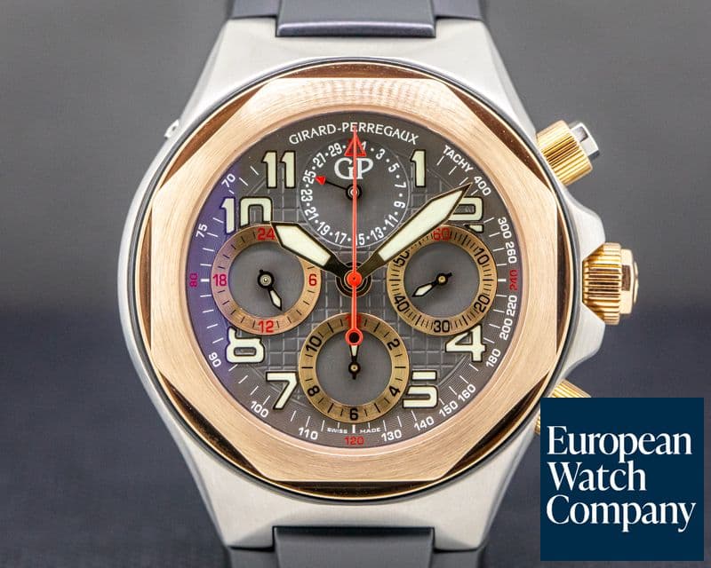 Image of Girard Perregaux Laureato EVO3 Anthracite Dial Titanium / 18k
