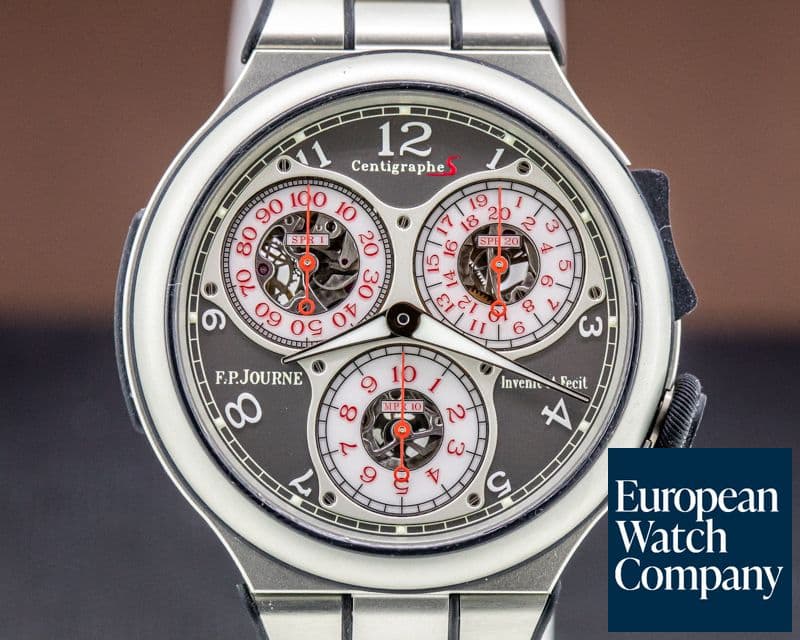 Image of F. P. Journe Centigraphe Sport Aluminum / Bracelet FULL SET