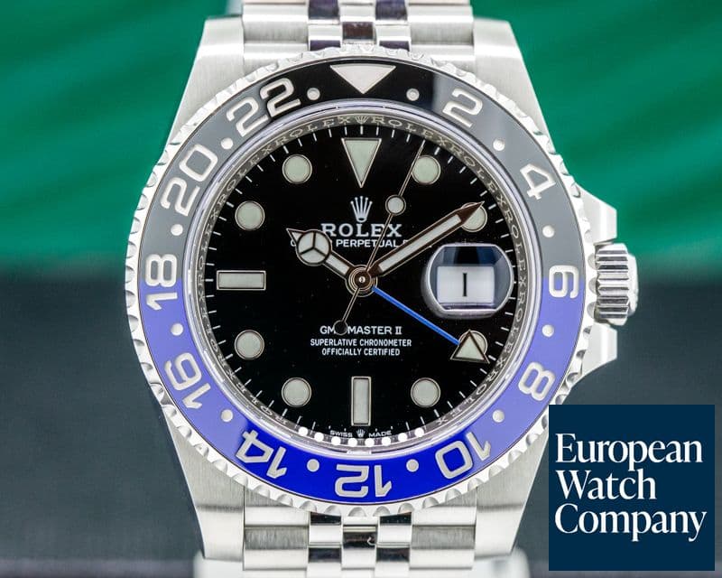 Image of Rolex GMT Master II Ceramic "Batman" SS / Jubilee