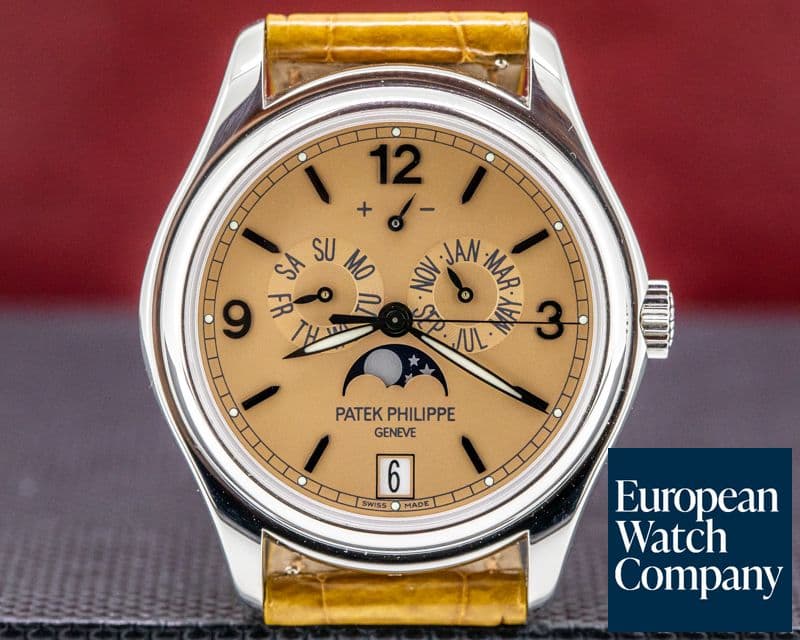 Image of Patek Philippe Advanced Research Annual Calendar Platinum Salmon Dial Limited